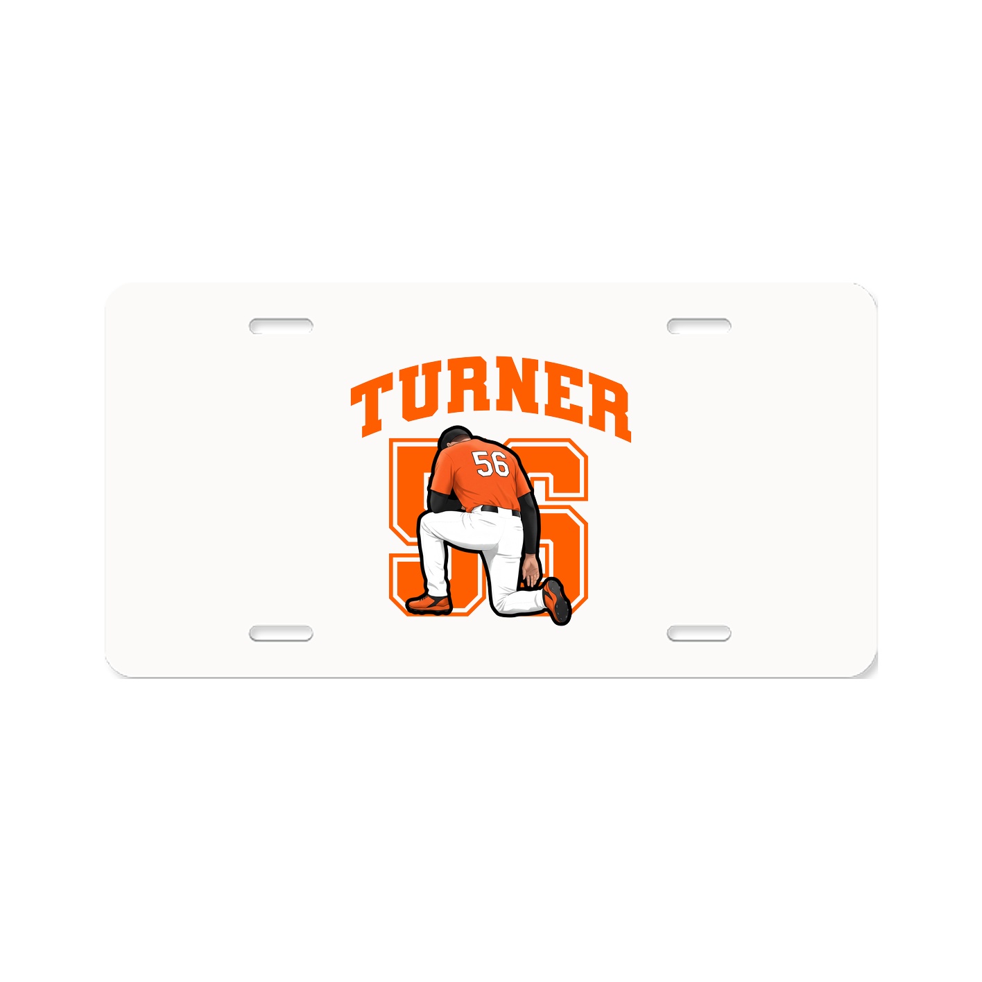 License Plate — Number in Classic