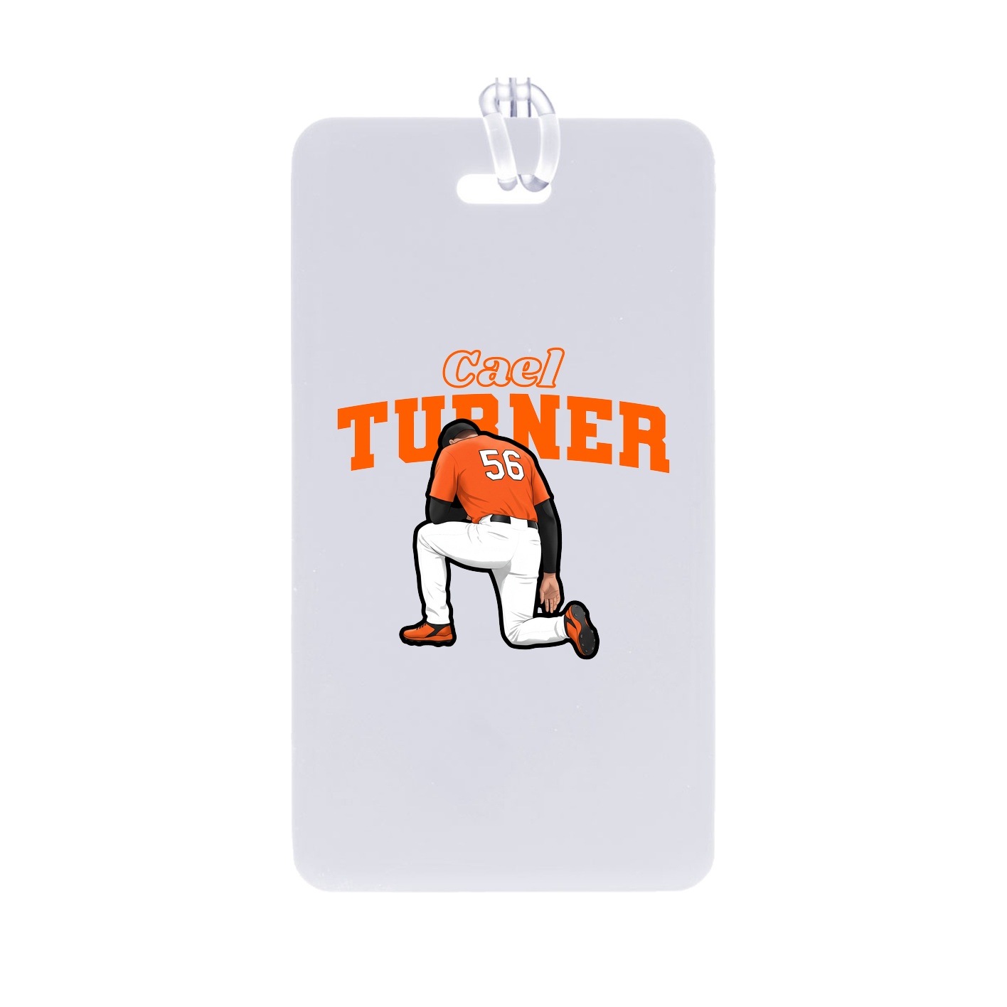 Bag Tag — Name Arch in Classic