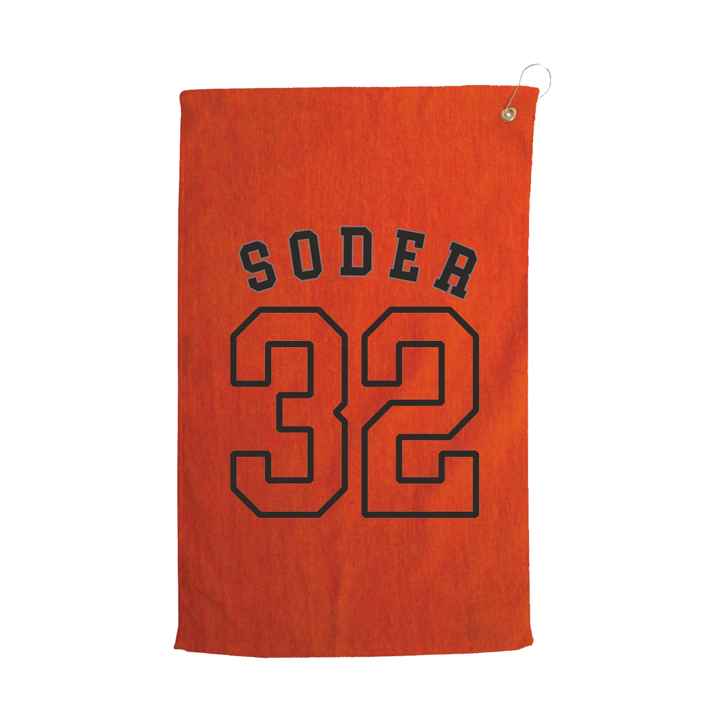Golf Towel — Shirsey Arch in Orange