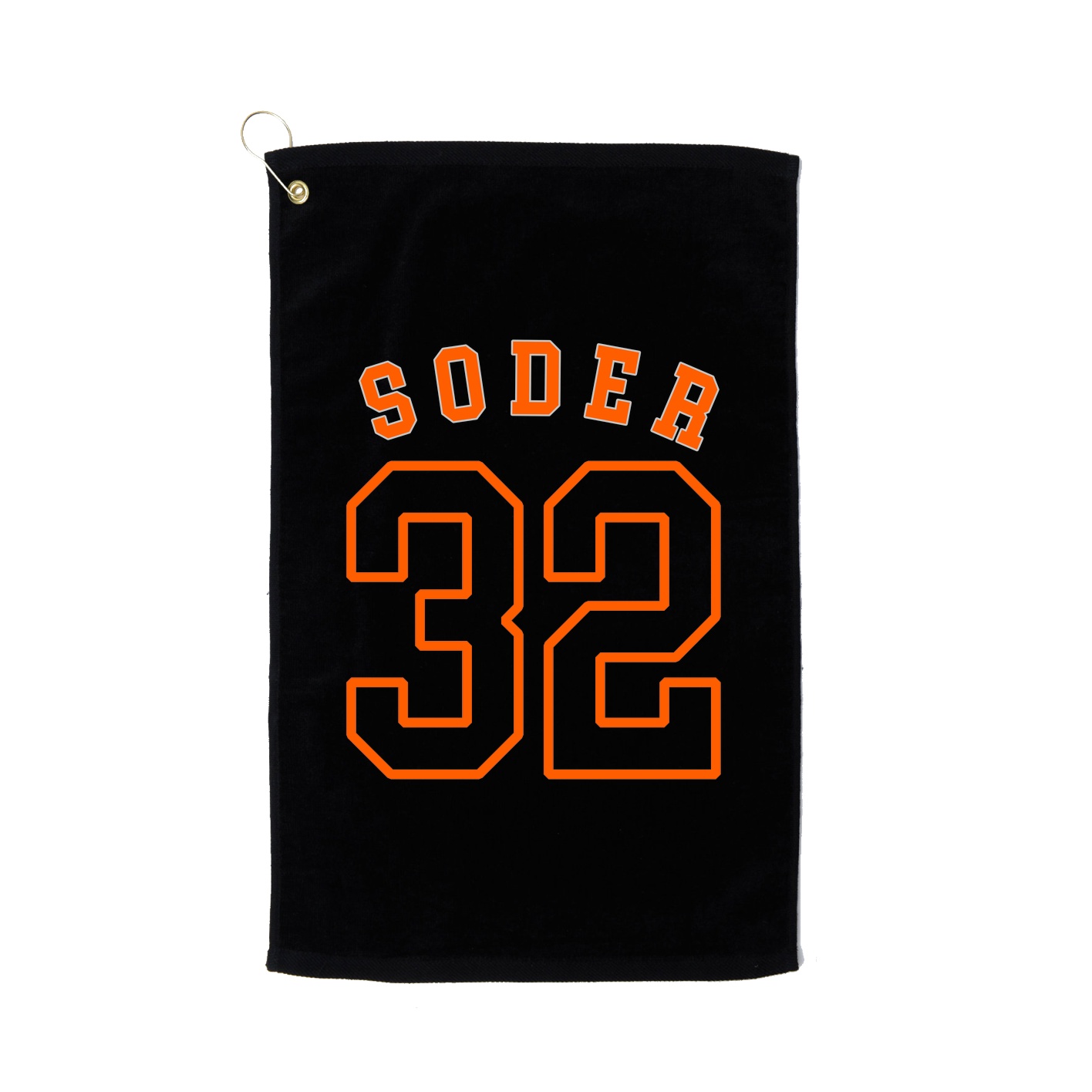 Golf Towel — Shirsey Arch in Black