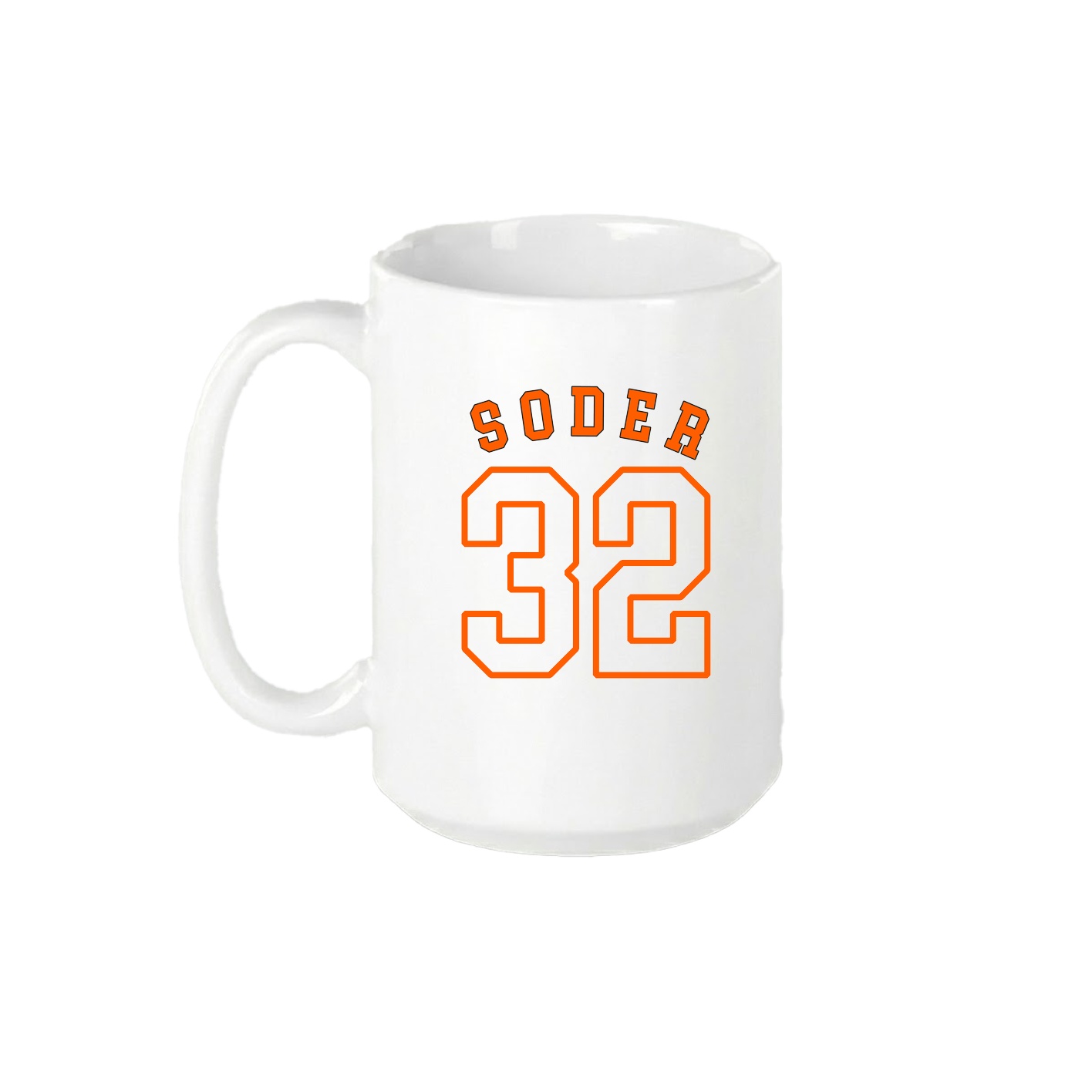 15oz Coffee Mug — Shirsey Arch in White