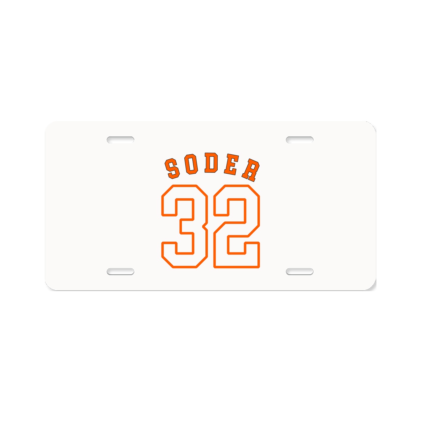License Plate — Shirsey Arch in Classic