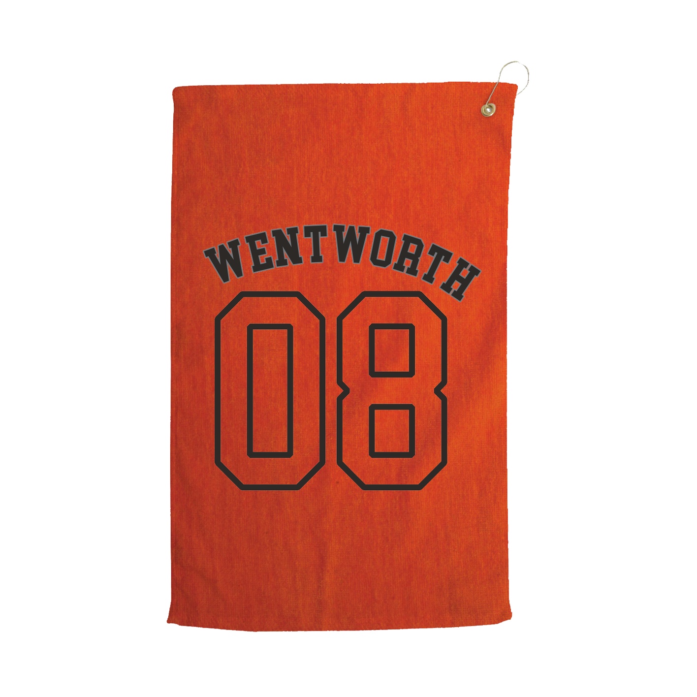 Golf Towel — Shirsey Arch in Orange