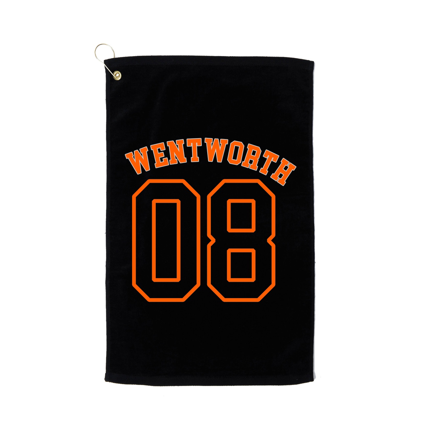 Golf Towel — Shirsey Arch in Black