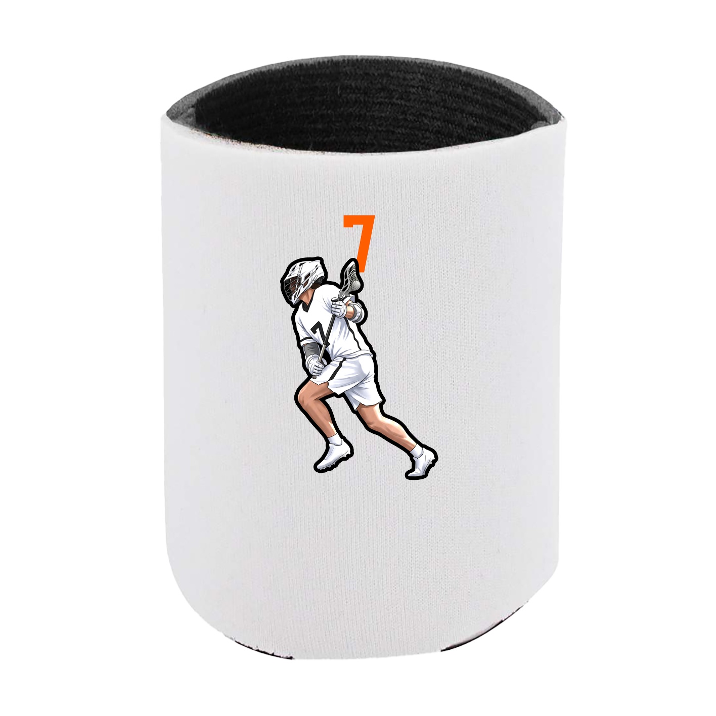 Can Holder — Number Top in White