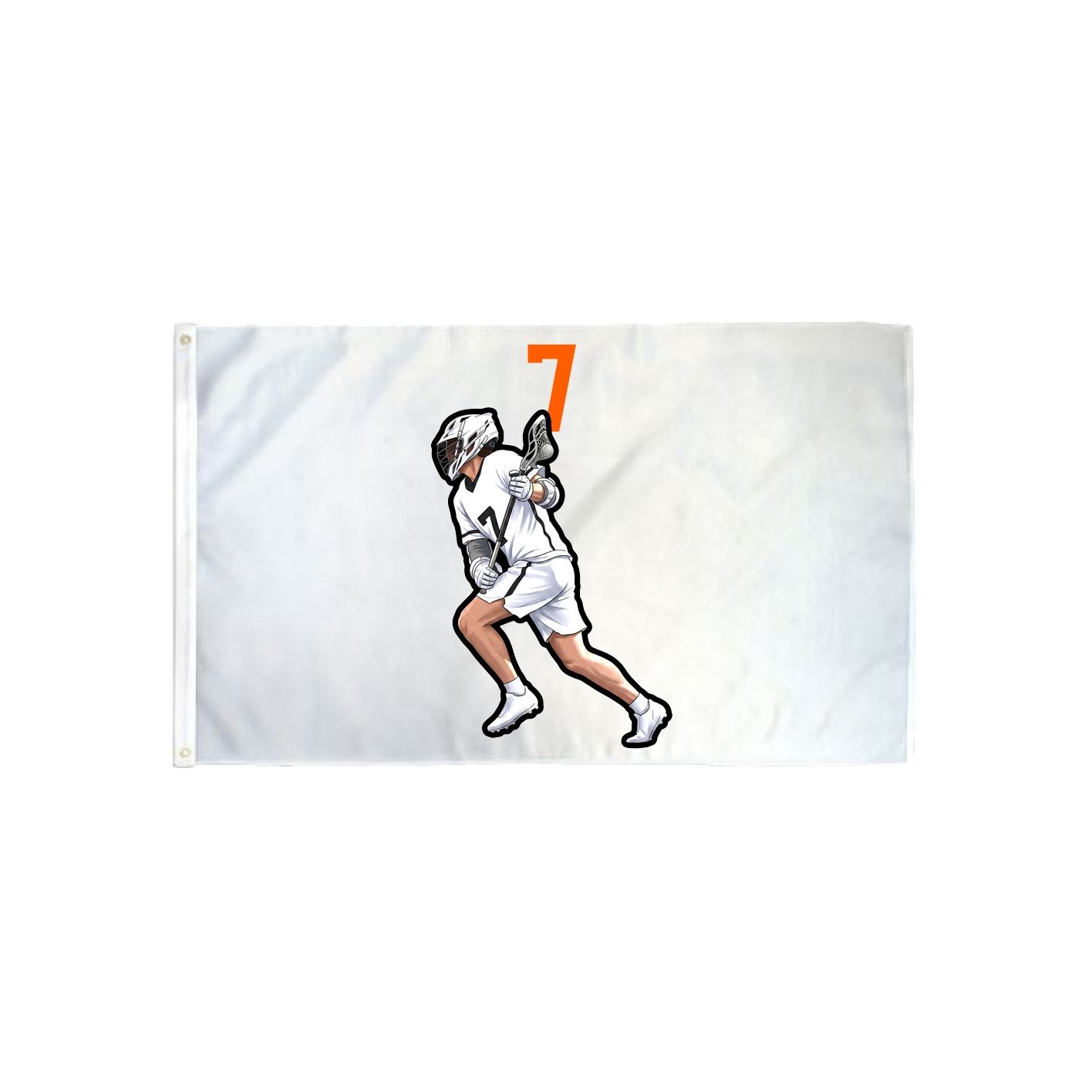 3x5 Flag — Number Top in Classic