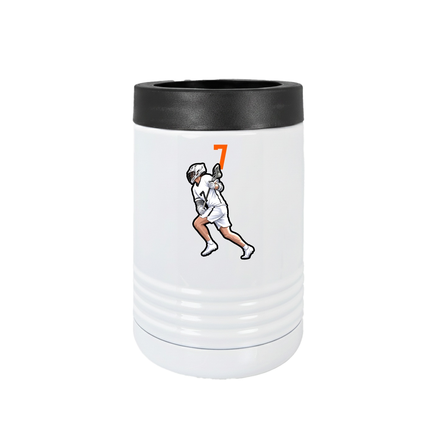 Beverage Holder — Number Top in White