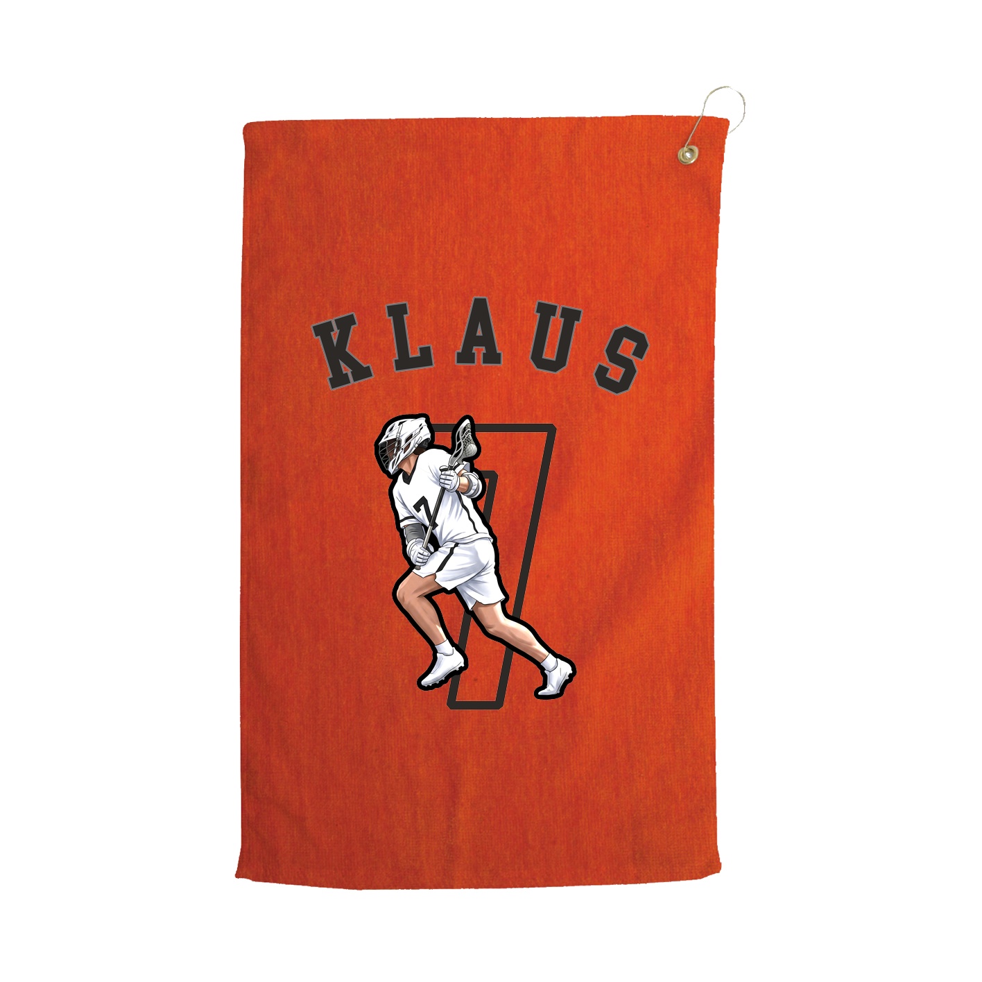 Golf Towel — Shirsey Arch in Orange