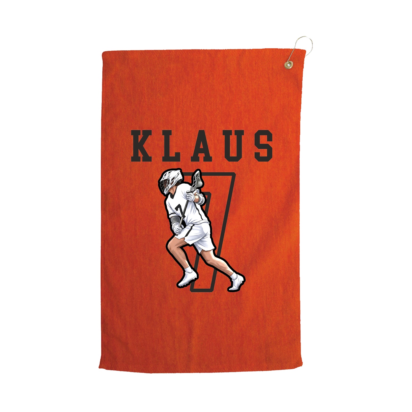 Golf Towel — Shirsey in Orange