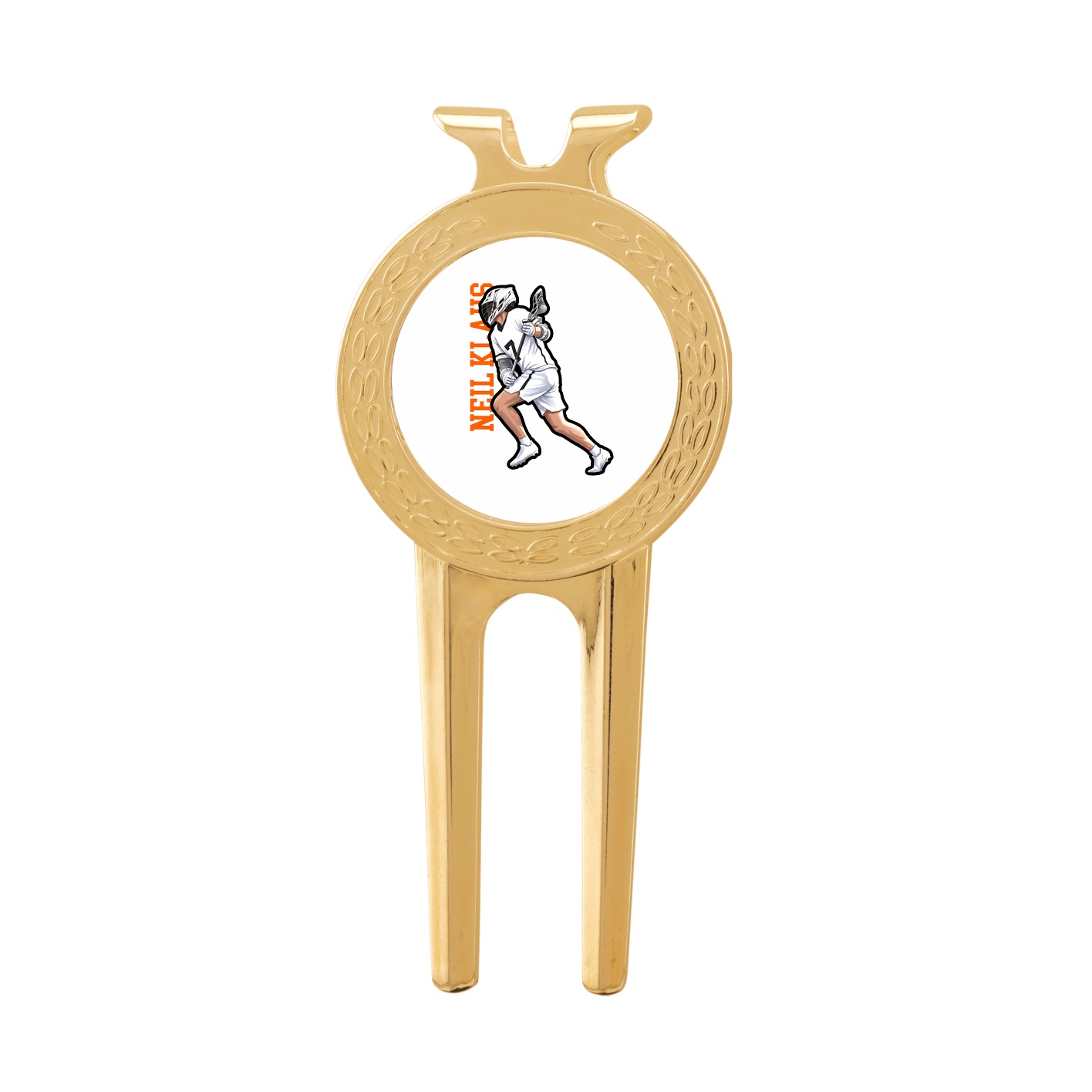 Divot Tool with Ball Marker — Name Vertical in Classic