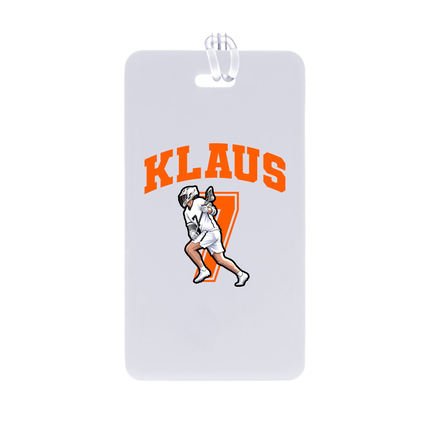 Bag Tag — Number in Classic