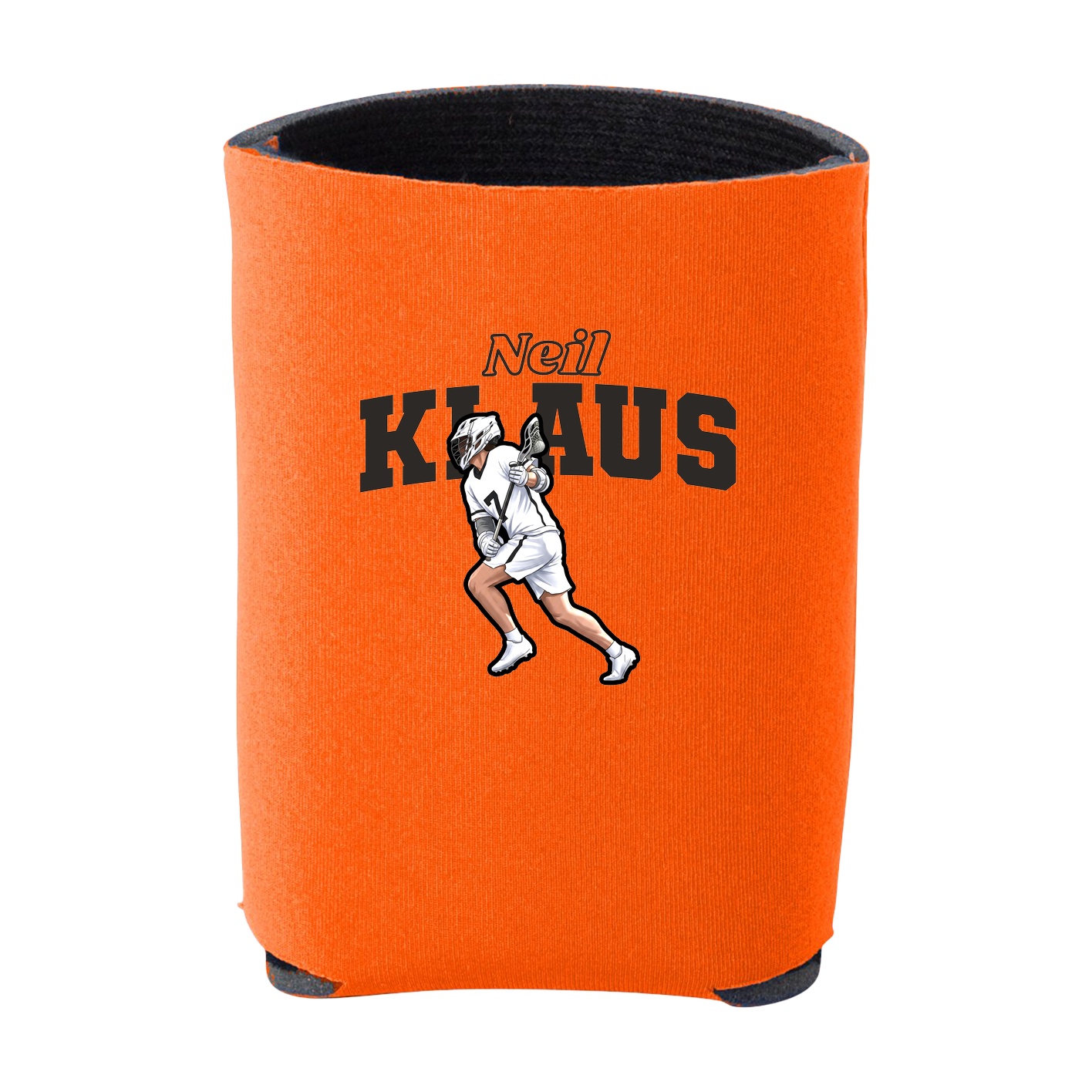 Can Holder — Name Arch in Orange