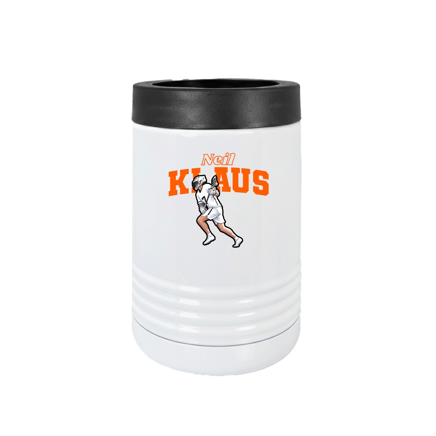 Beverage Holder — Name Arch in White