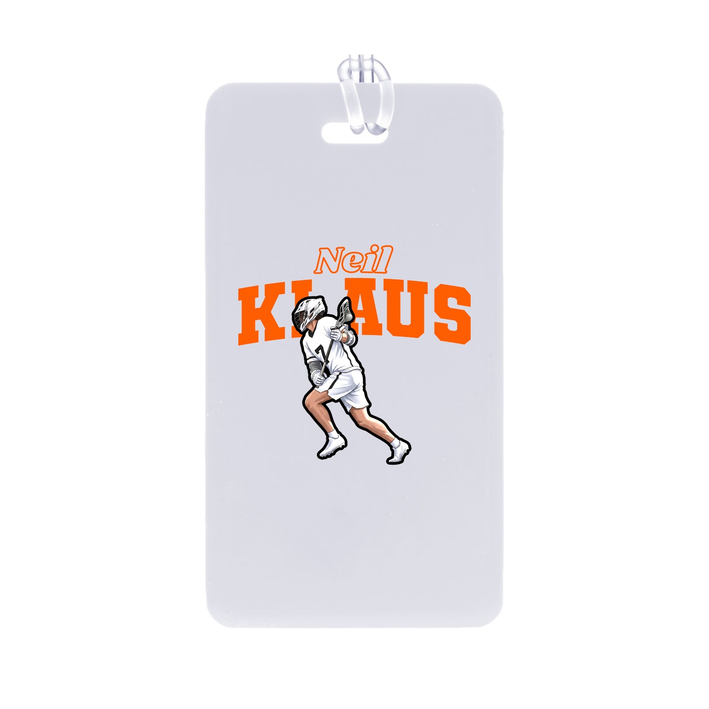 Bag Tag — Name Arch in Classic