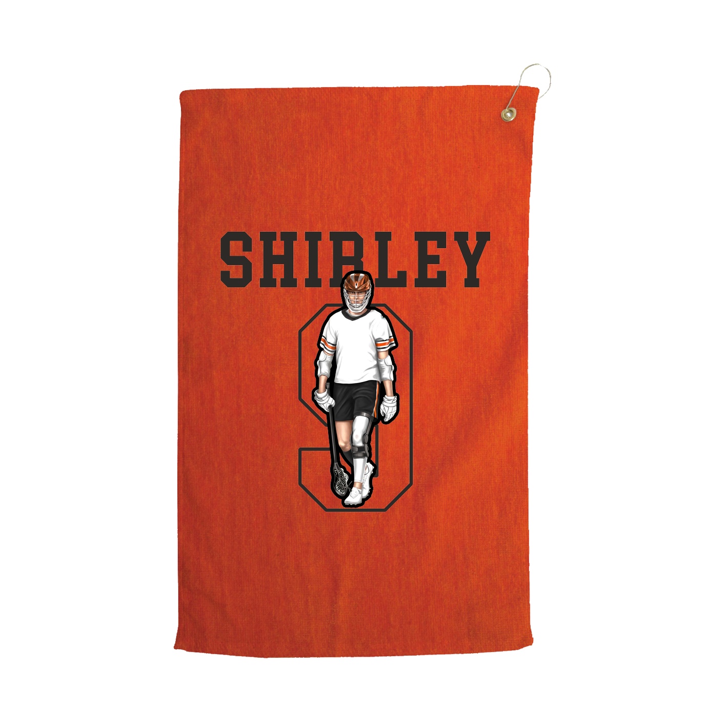 Golf Towel — Shirsey in Orange