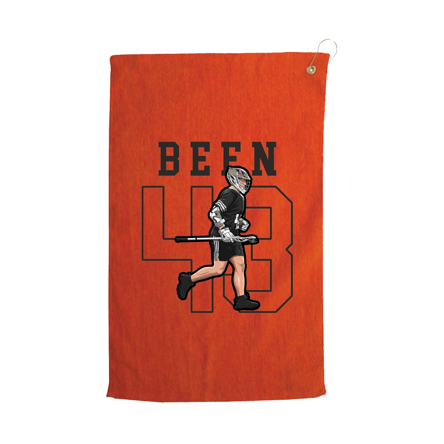 Golf Towel — Shirsey in Orange