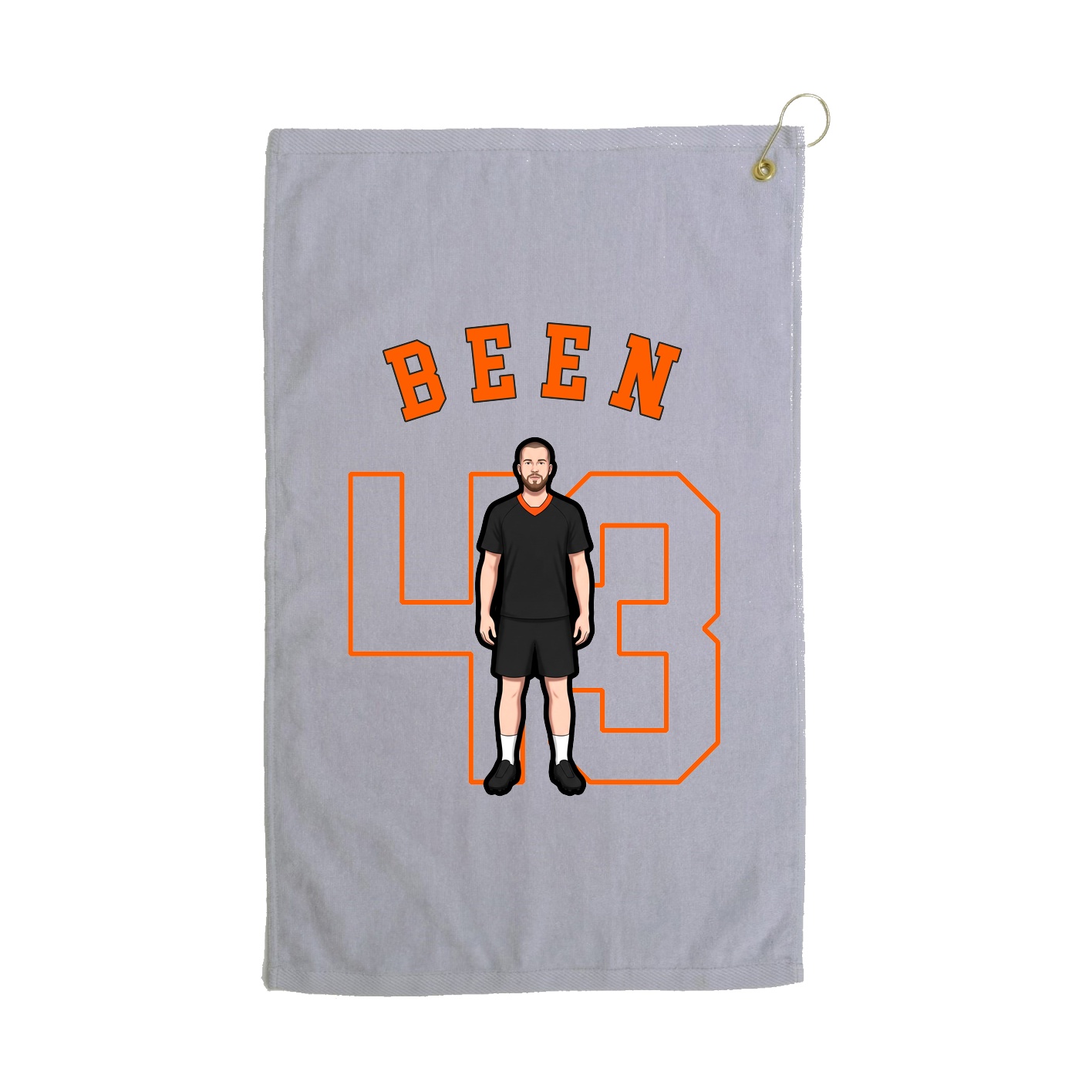 Golf Towel — Shirsey Arch in Grey