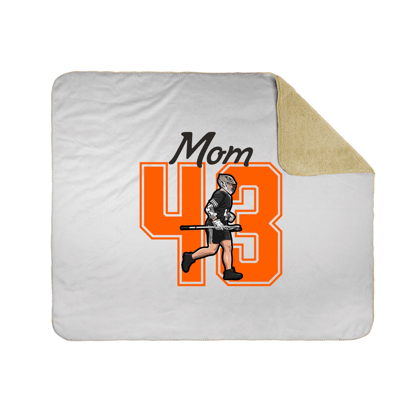 Throw Blanket — Mothers Day Shirsey in White