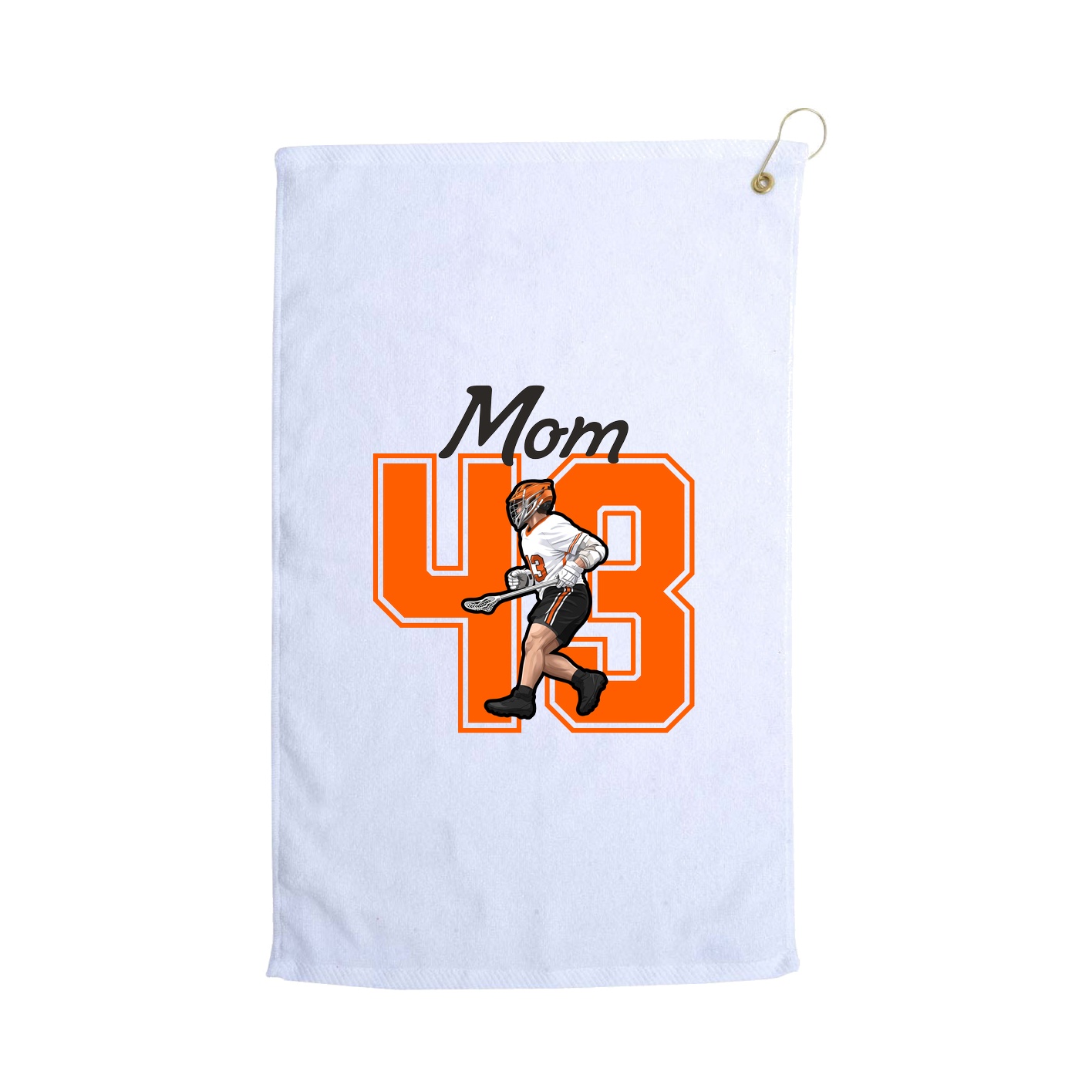 Golf Towel — Mothers Day Shirsey in White