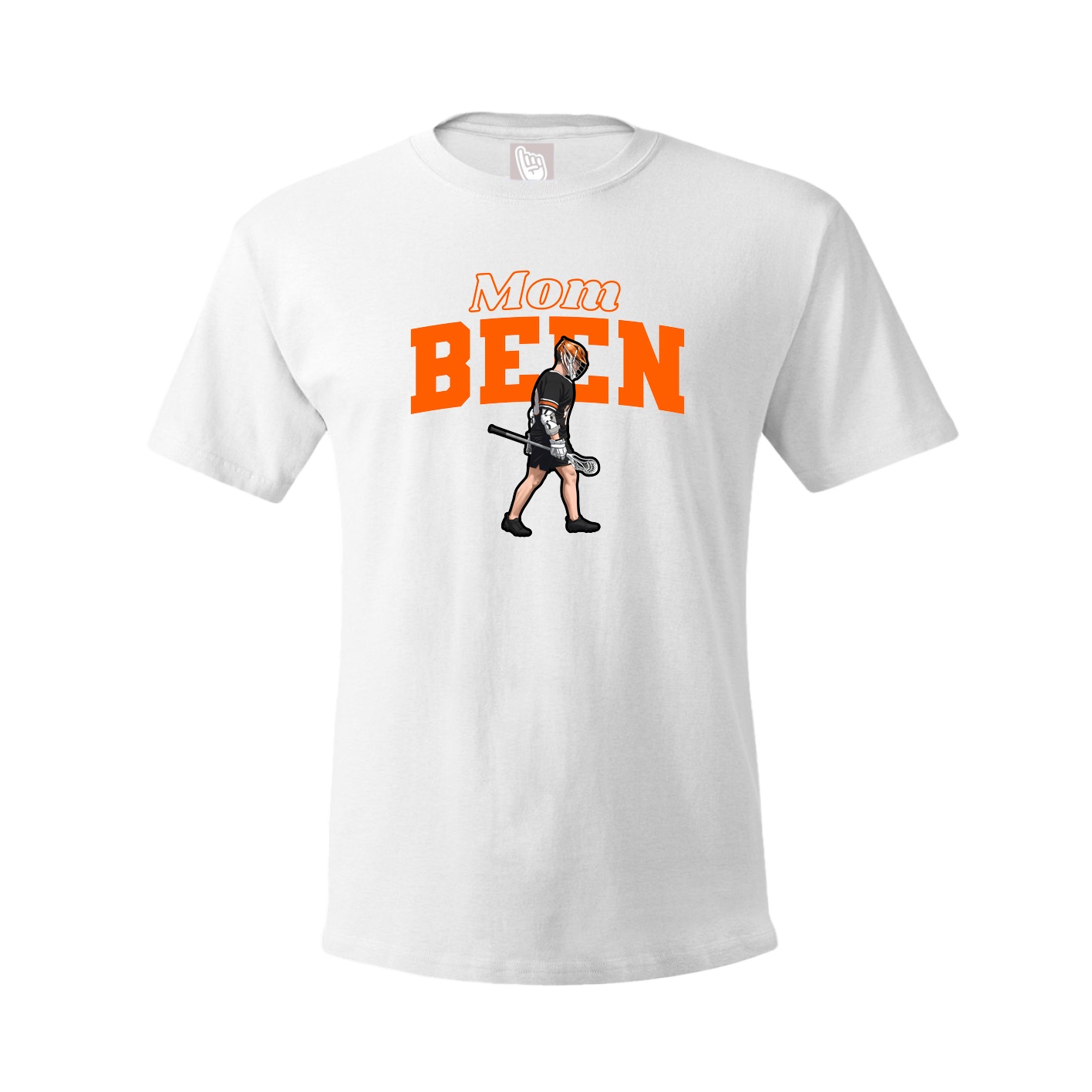 Youth Tee — Mothers Day Block in White