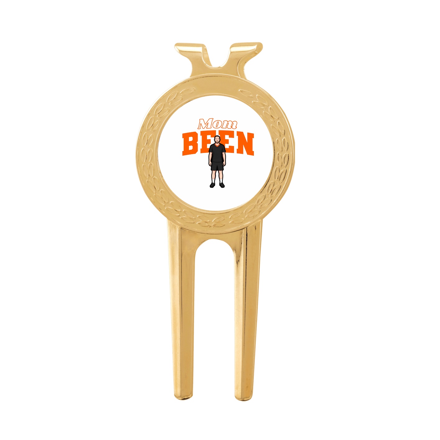 Divot Tool with Ball Marker — Mothers Day Block in Classic