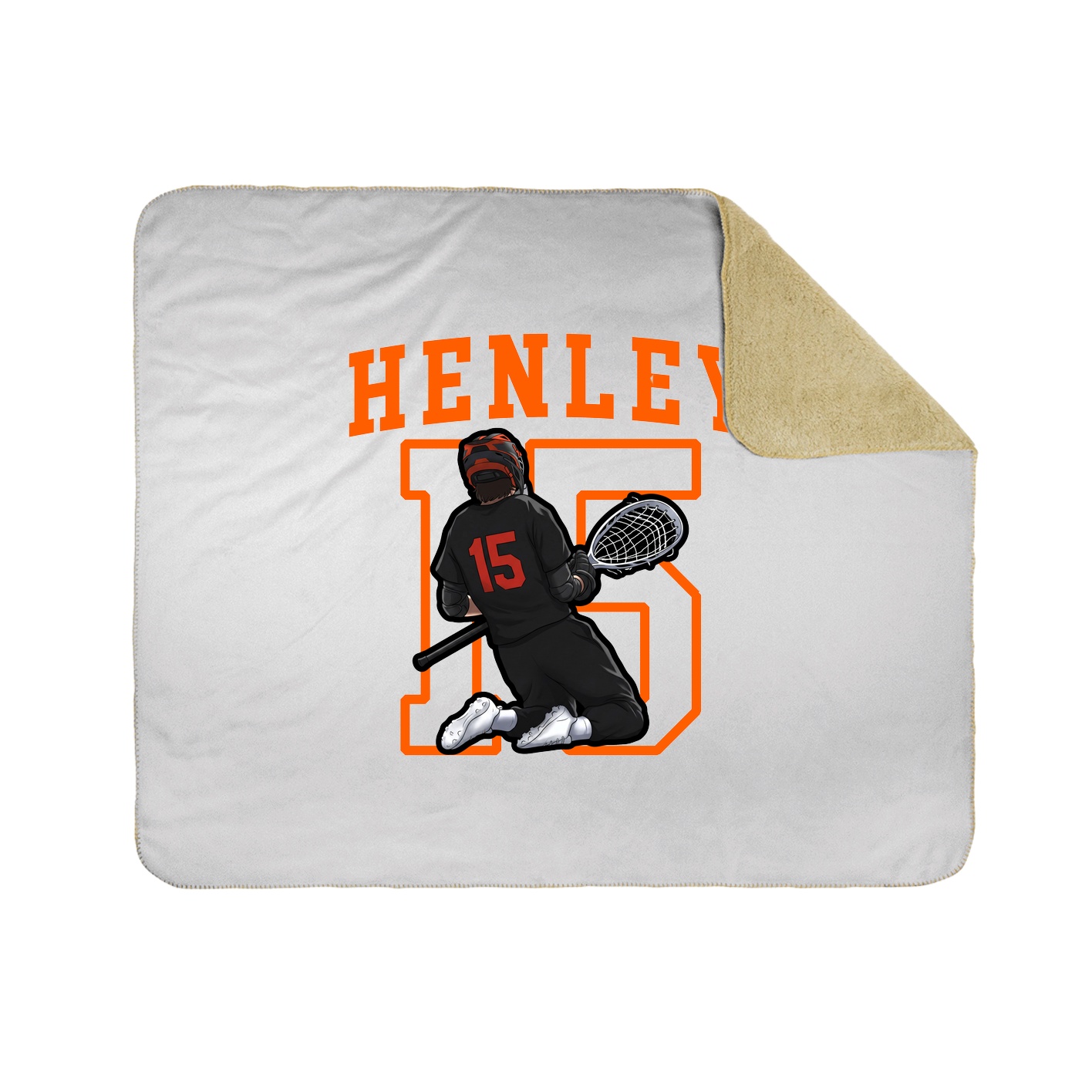 50x60 Sherpa Lined Throw Blanket