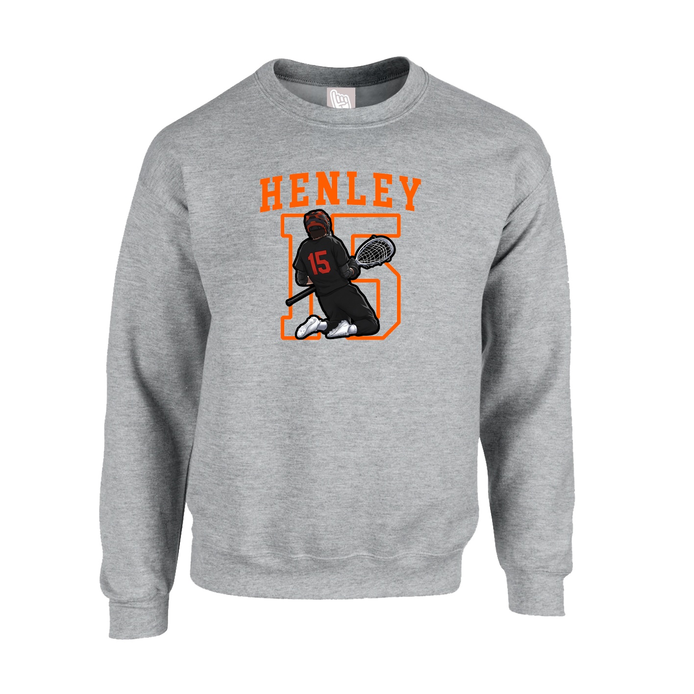 Fleece Crew — Shirsey in Grey
