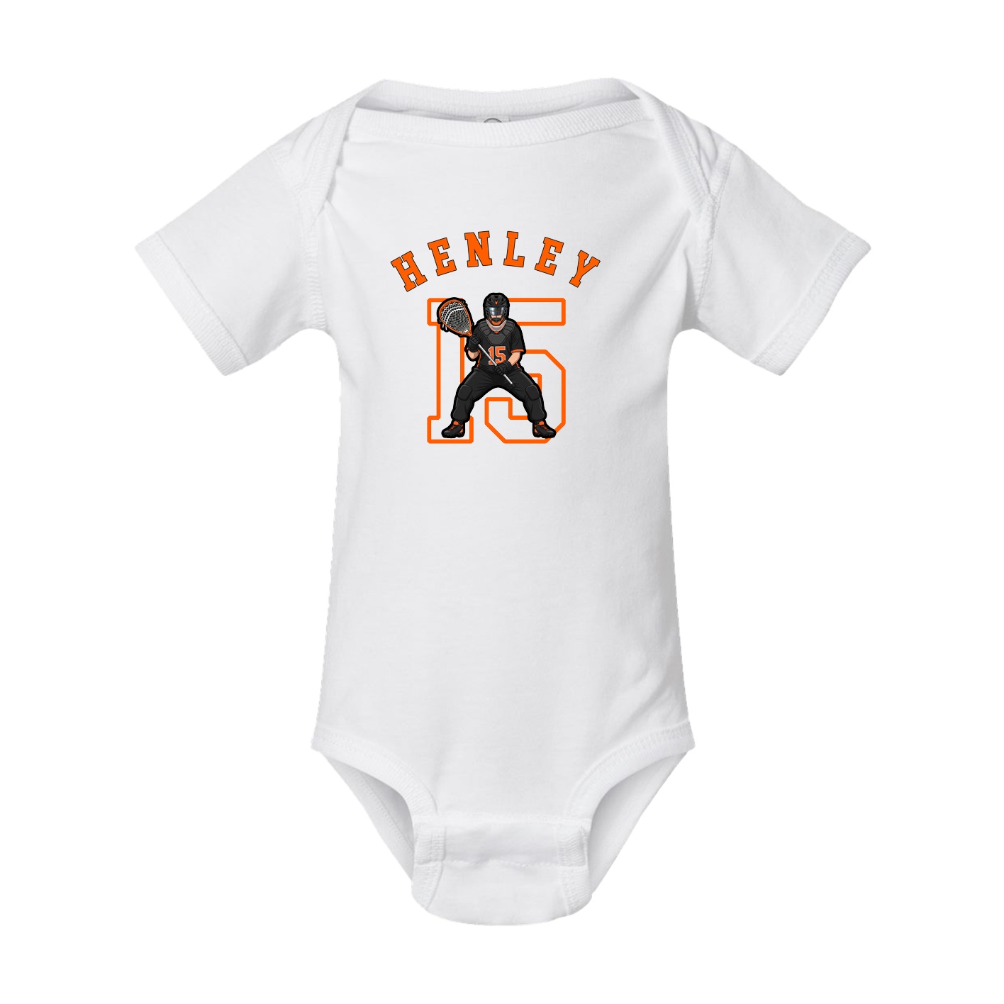 Baby Onesie — Shirsey Arch in White