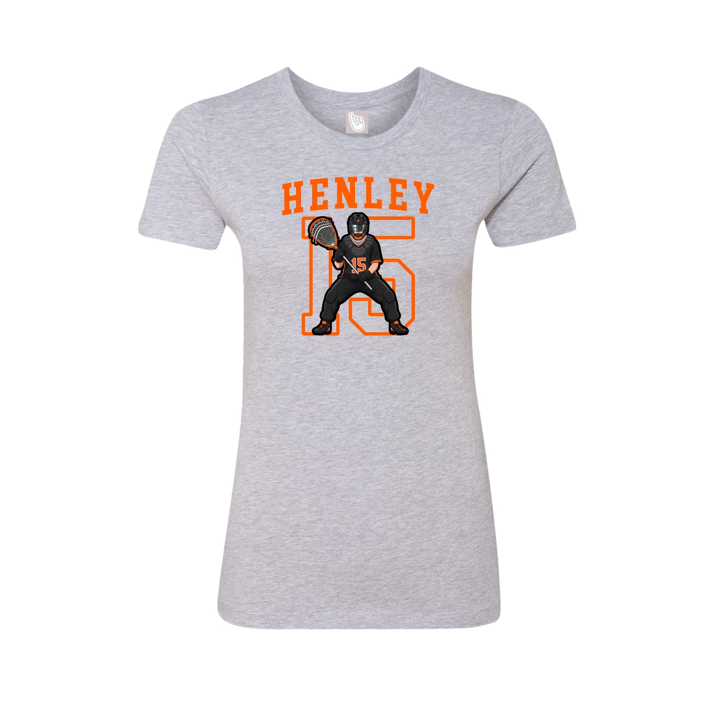 Fitted Women's Tee — Shirsey in Grey