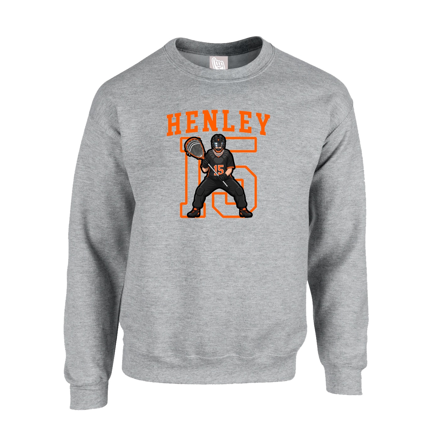 Fleece Crew — Shirsey in Grey