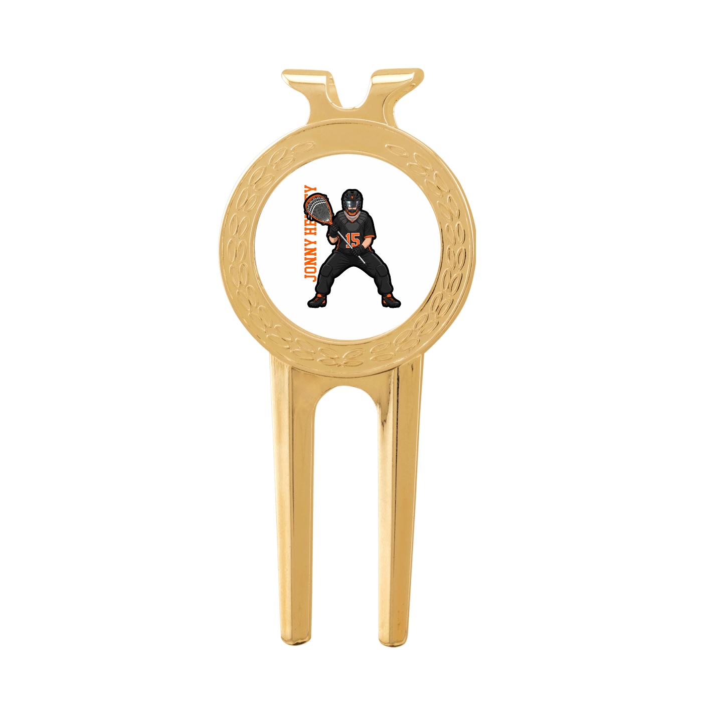 Divot Tool with Ball Marker — Name Vertical in Classic