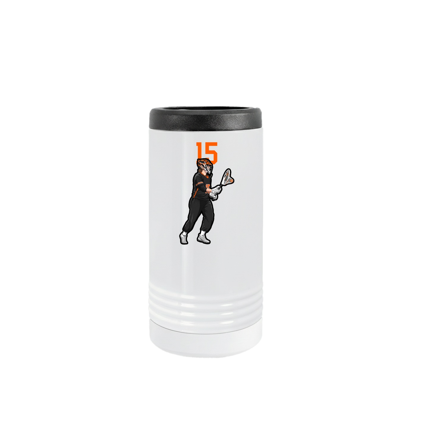 Slim Beverage Holder — Number Top in White