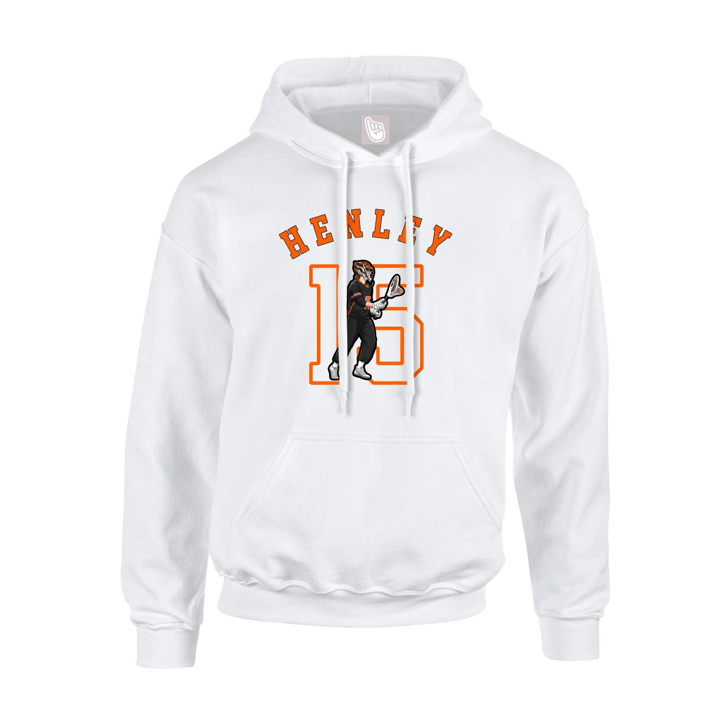 Youth Hoodie — Shirsey Arch in White