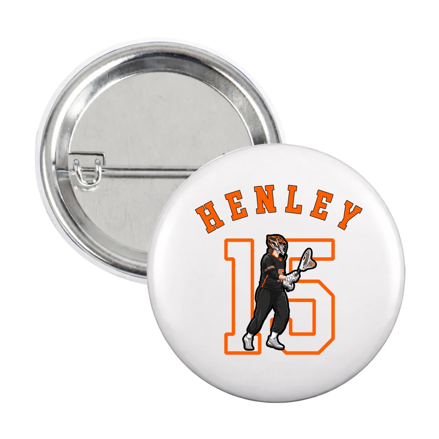 Game Day Button — Shirsey Arch in White