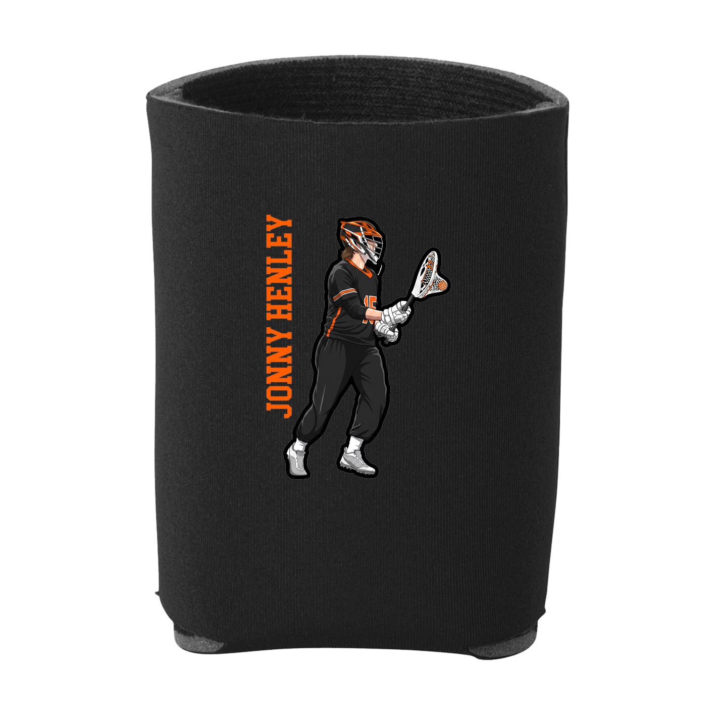 Can Holder — Name Vertical in Black
