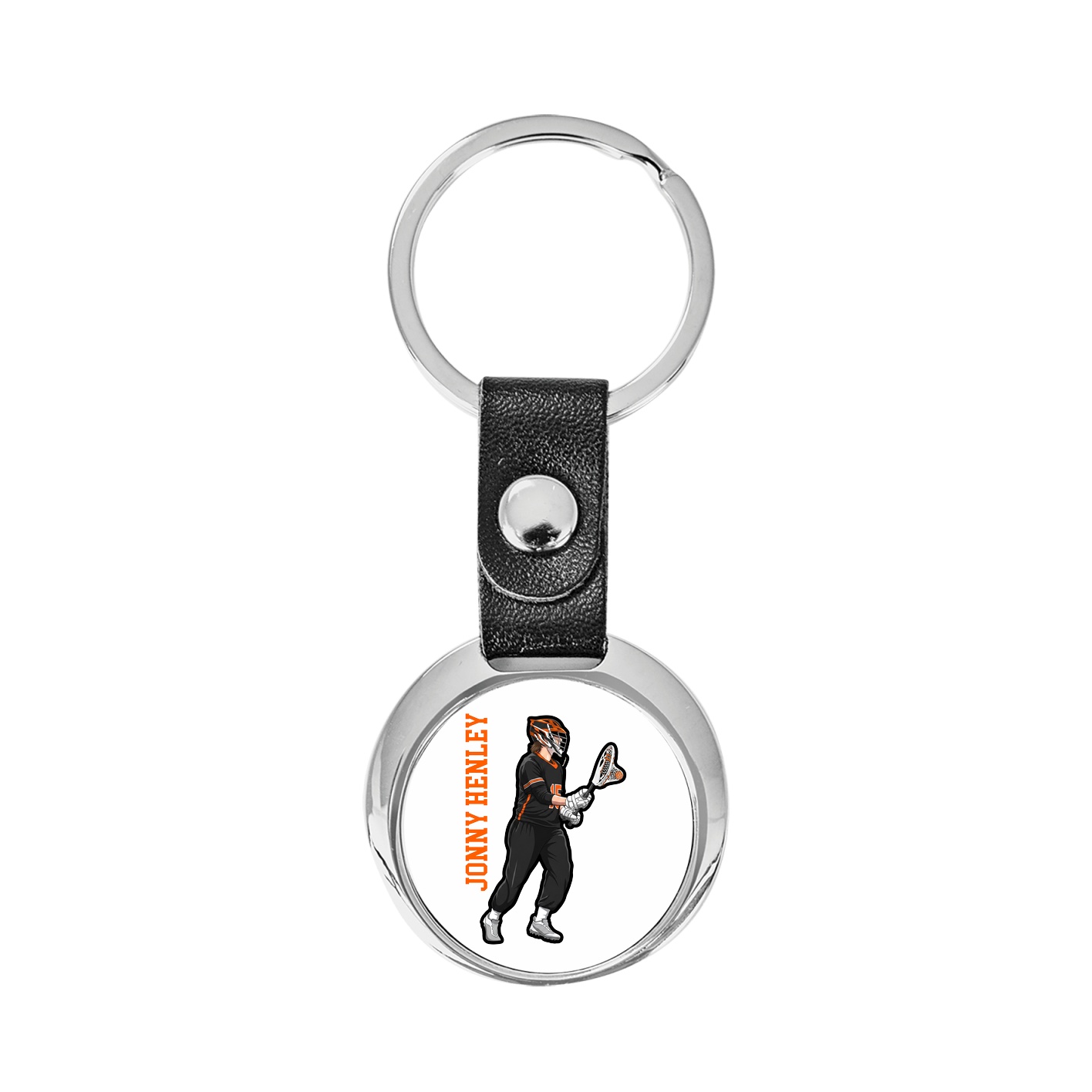 Key Chain — Name Vertical in Classic