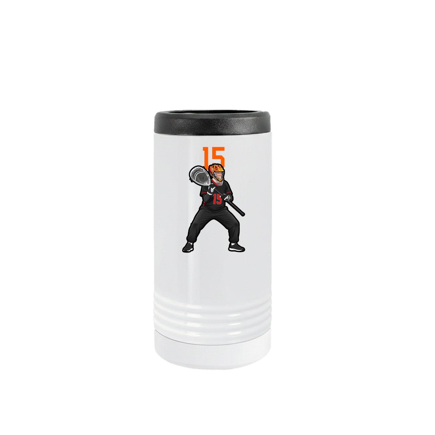 Slim Beverage Holder — Number Top in White