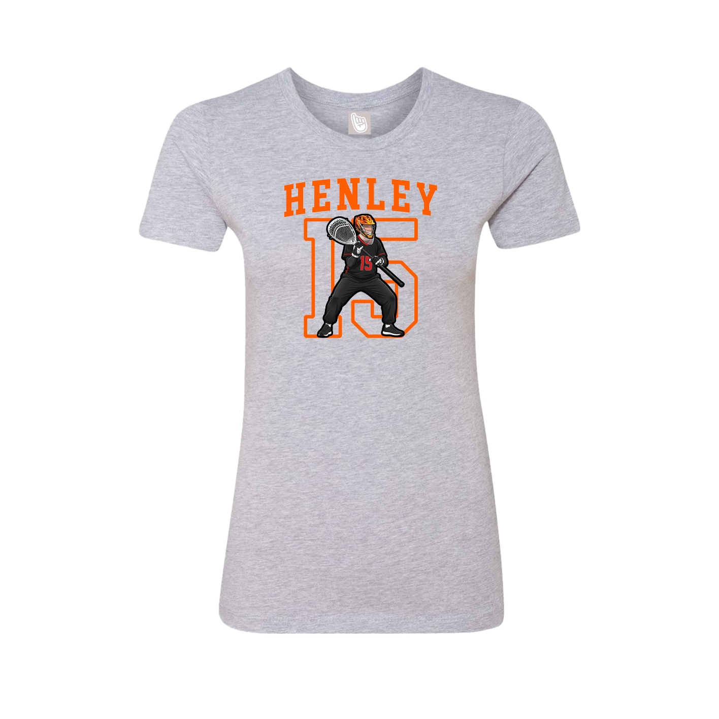 Fitted Women's Tee — Shirsey in Grey