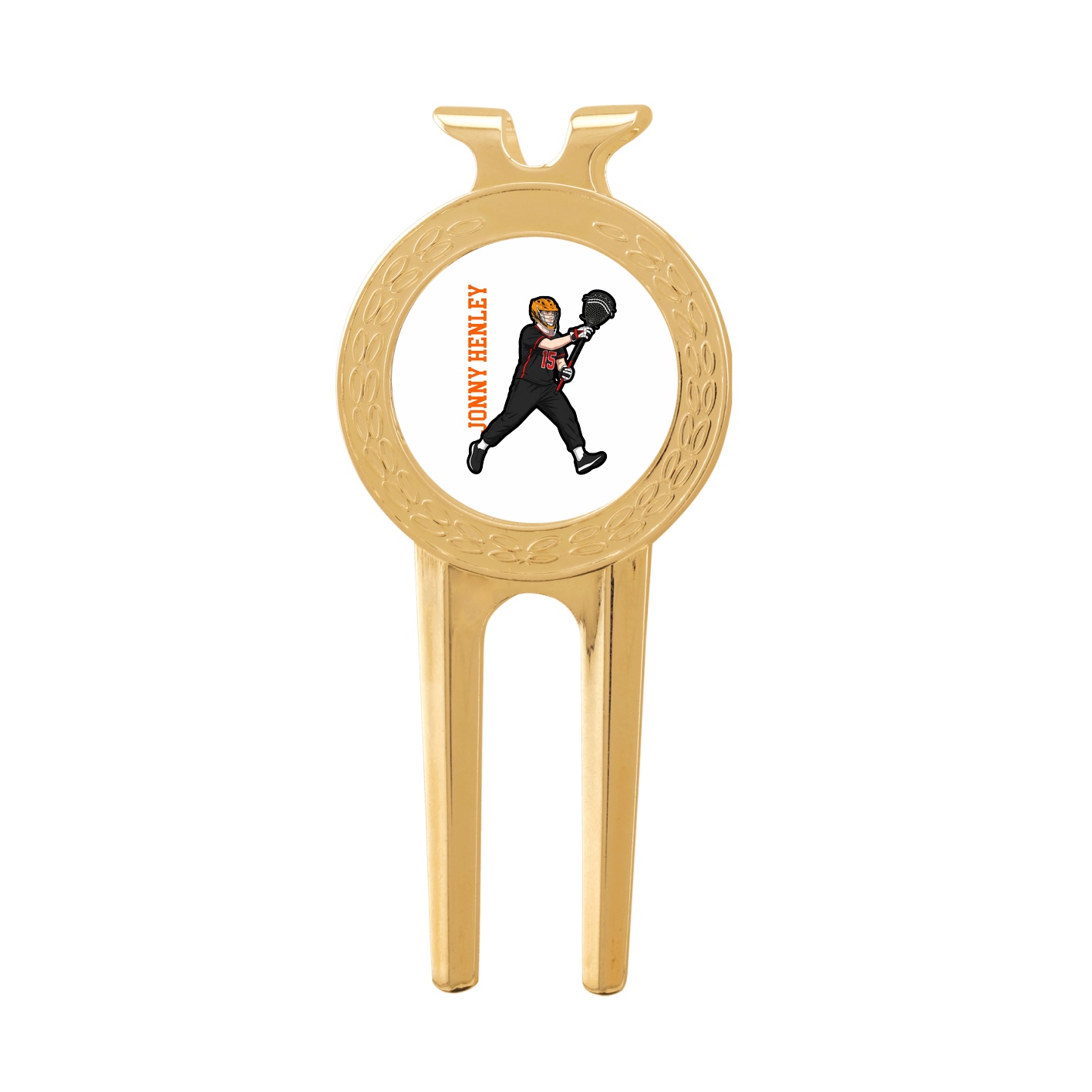 Divot Tool with Ball Marker — Name Vertical in Classic