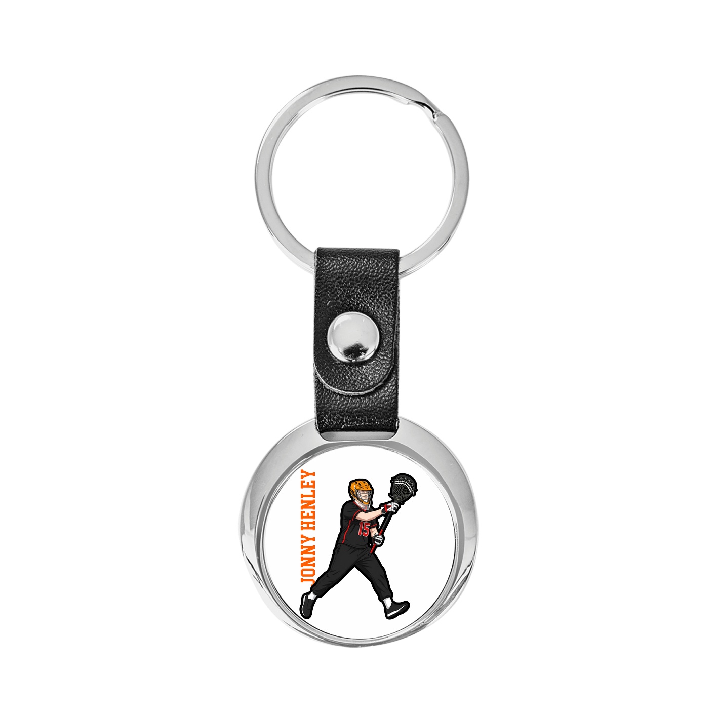 Key Chain — Name Vertical in Classic