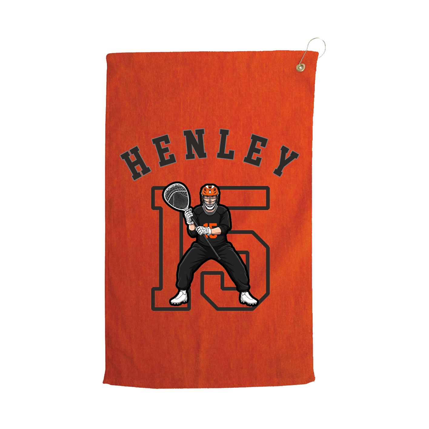 Golf Towel — Shirsey Arch in Orange