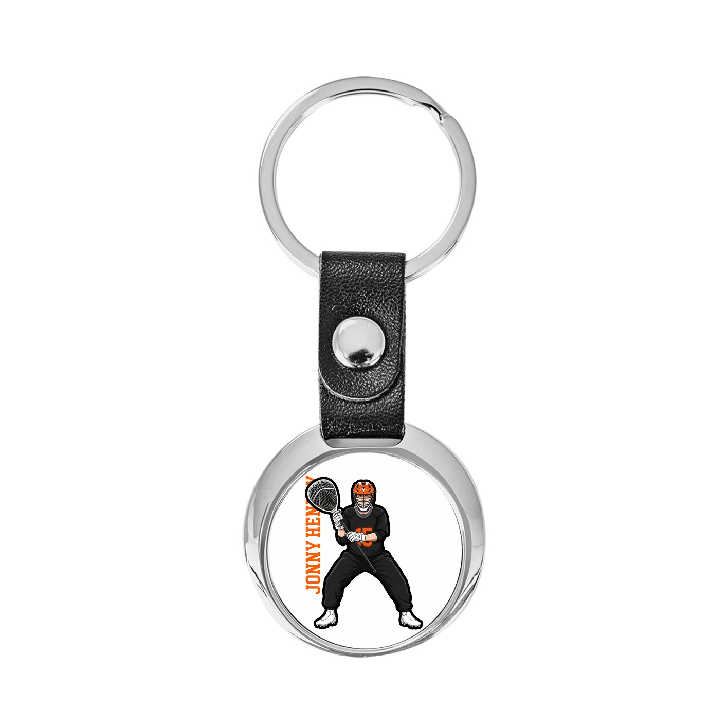 Key Chain — Name Vertical in Classic