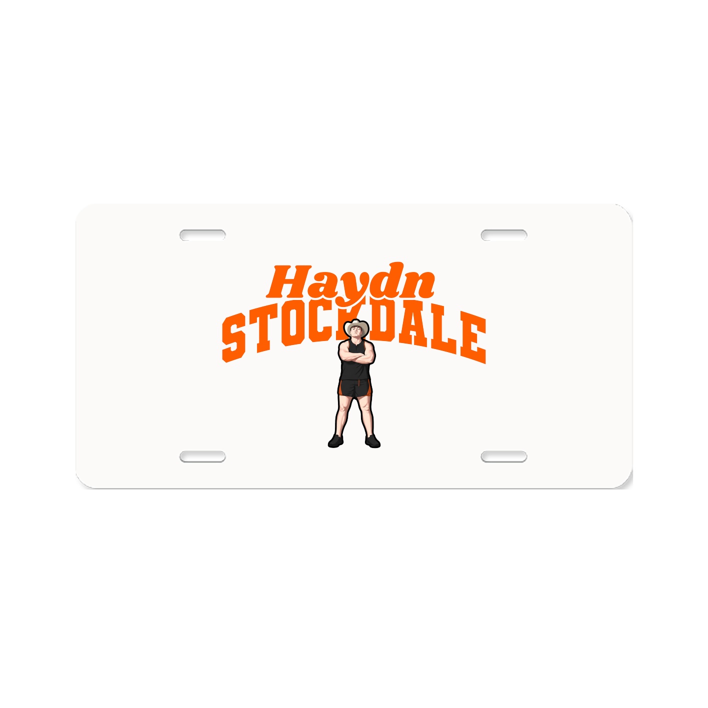 License Plate — Signature Arch in Classic