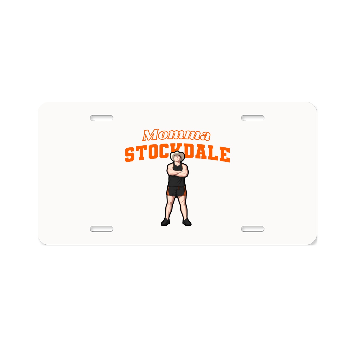 License Plate — Mothers Day Block in Classic