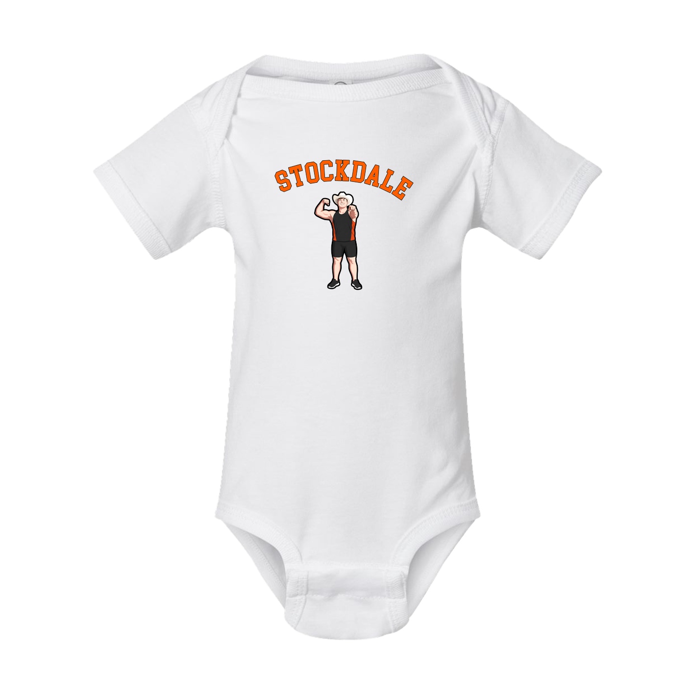 Baby Onesie — Shirsey Arch in White