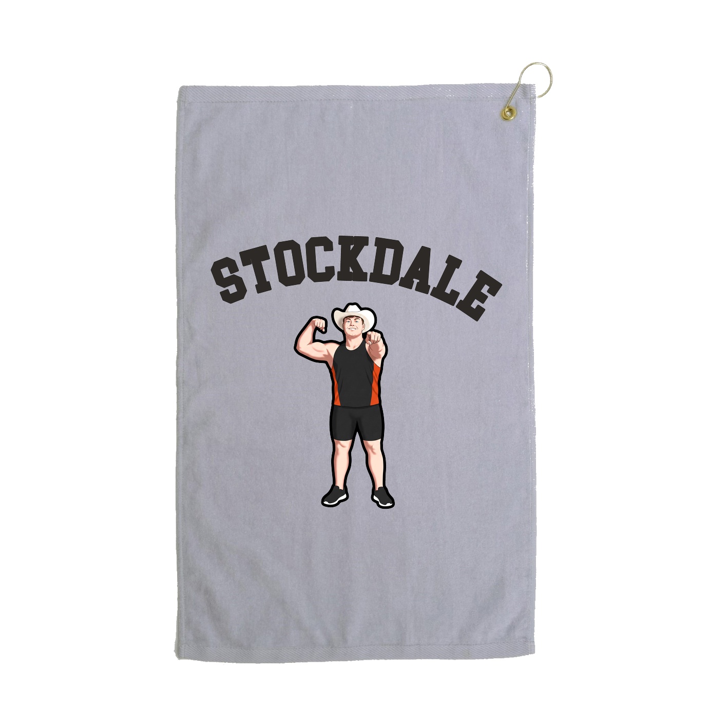 Golf Towel — Shirsey Arch in Grey