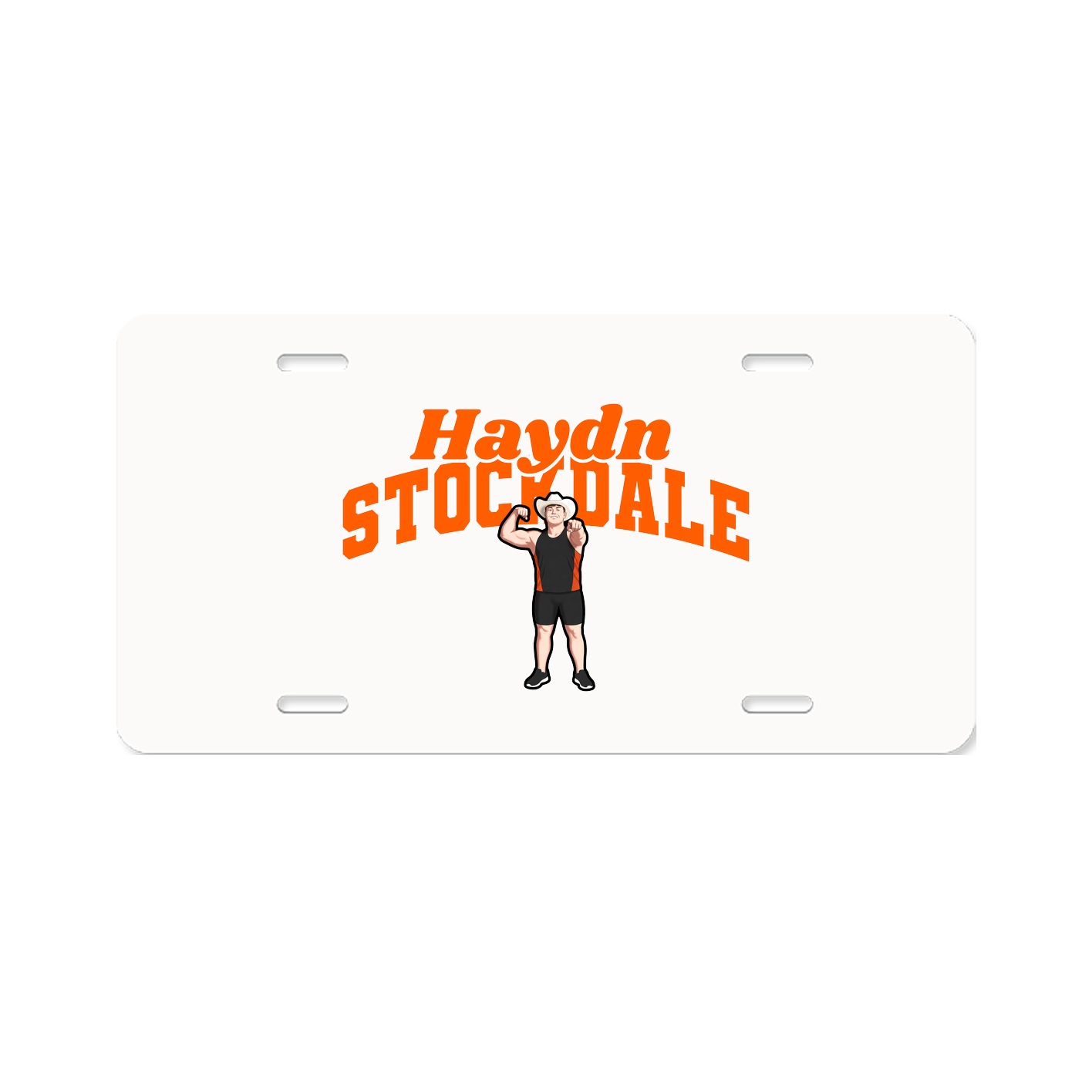 License Plate — Signature Arch in Classic