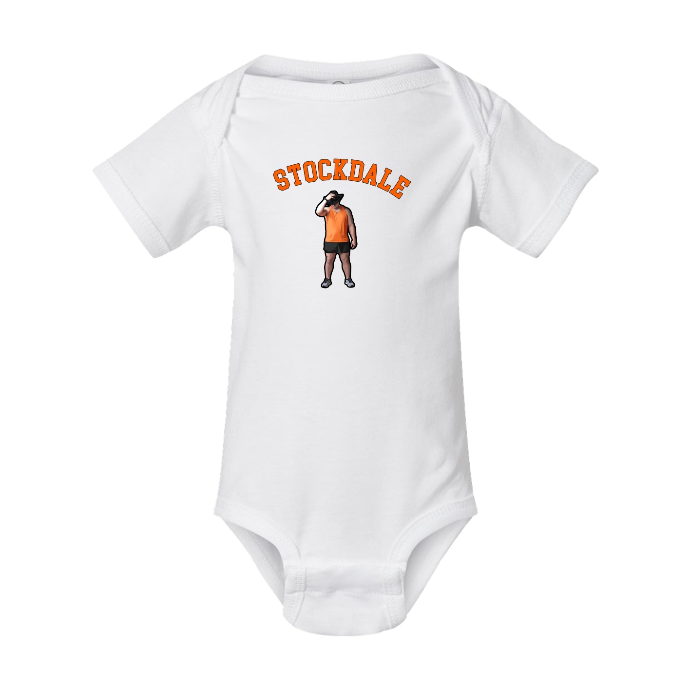 Baby Onesie — Shirsey Arch in White