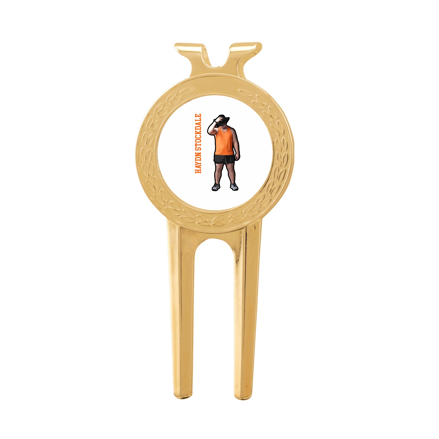 Divot Tool with Ball Marker — Name Vertical in Classic