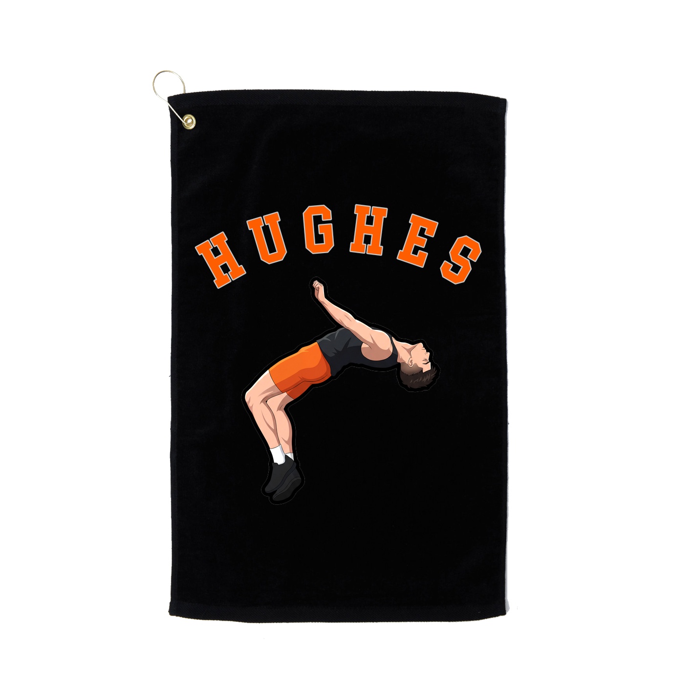 Golf Towel — Shirsey Arch in Black